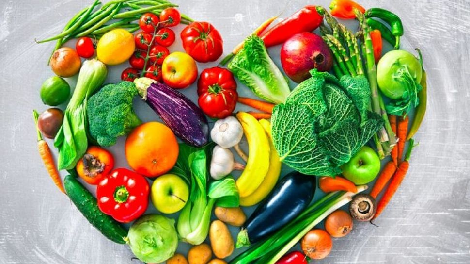 Ilustrasi manfaat makanan vegan dan vegetarian